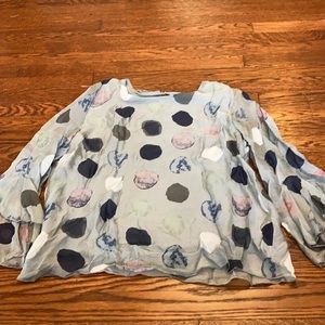 Gigi Moda polka dot blouse